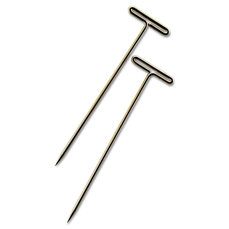 Advantus Gem 1.5-Inch T-Pins, 100 per Box (87T) - Image 1